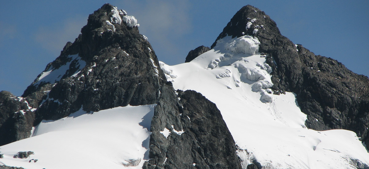 Bujuku (3977m) to Elena Hut (4372m) - (4541m)
